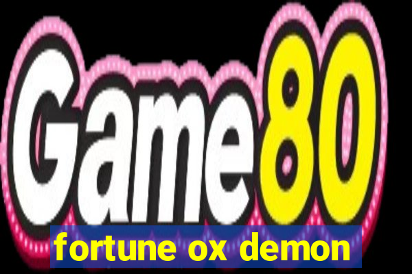 fortune ox demon